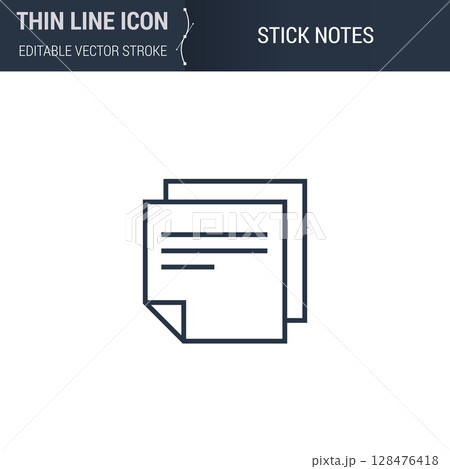 Stick Notes Icon 128476418