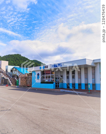 青い森鉄道浅虫温泉駅・青森県青森市浅虫 128476439
