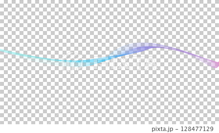 Color wave background line White background Background for presentations, etc. 128477129