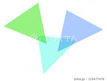 涼しげな三角のあしらい 涼しげな三角のあしらい 128477476