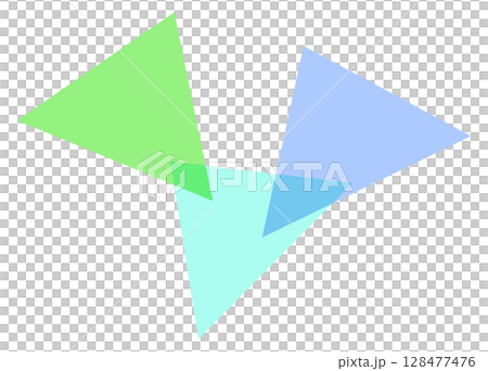 涼しげな三角のあしらい 涼しげな三角のあしらい 128477476
