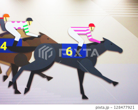 中山競馬場の様々な風景 中山競馬場の様々な風景 128477921