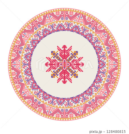 Teenek Huastec embroidery design element 28 Teenek Huastec embroidery design element 28 128480815