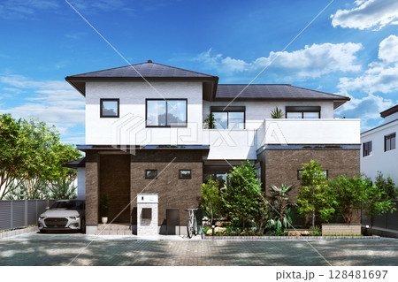 戸建て住宅 128481697