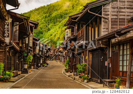 奈良井宿の風景 奈良井宿の風景 128482012