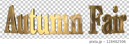 3DCG characters "Autumn Fair" 128482506