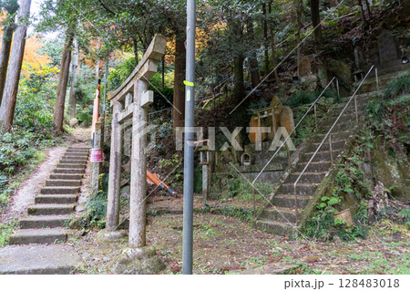 京都一周トレイルとその周辺の景色 京都一周トレイルとその周辺の景色 128483018