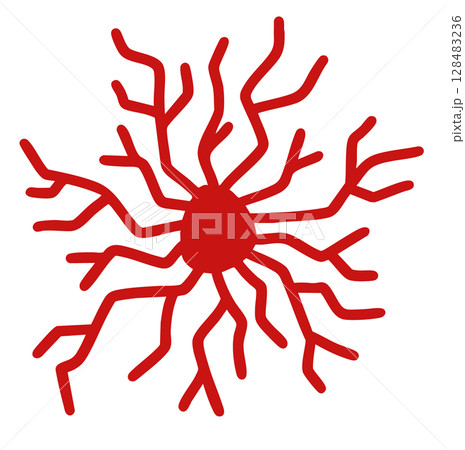 クモ状血管腫 128483236