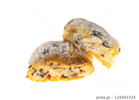 marzipan cookies isolated marzipan cookies isolated 128483724