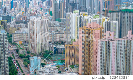 July 12 2025 Mixed use urban landscape in Cheung Sha Wan District July 12 2025 Mixed use urban landscape in Cheung Sha Wan District 128483854