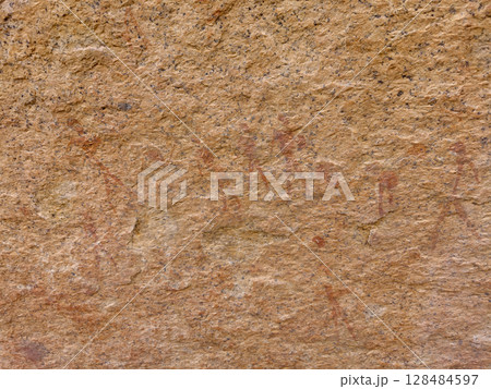 Group of bald granite peaks, Spitzkopp, Namibia 128484597