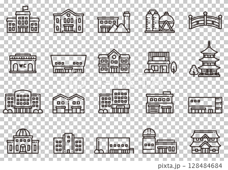 住宅・建築アイコン13 Housing & Architecture icons 住宅・建築アイコン13 Housing & Architecture icons 128484684