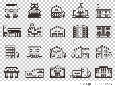Housing & Architecture icons 16 128484685