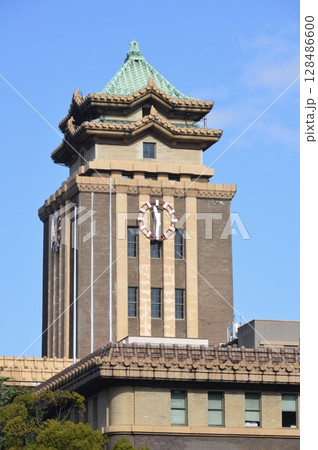 名古屋市役所 本庁舎 中央の塔(愛知県名古屋市中区三の丸3-1-1) 名古屋市役所 本庁舎 中央の塔(愛知県名古屋市中区三の丸3-1-1) 128486600