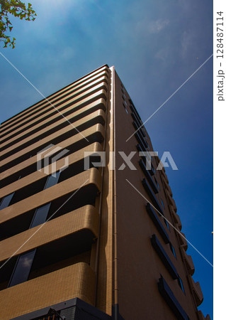 【京都風景】五条通りの空とビル群（河原町五条から堀川五条まで） 128487114