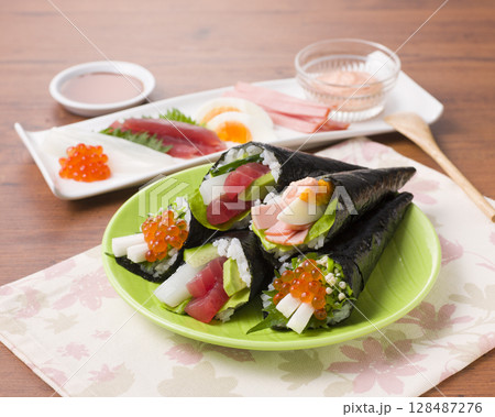 お好み手巻き寿司 お好み手巻き寿司 128487276