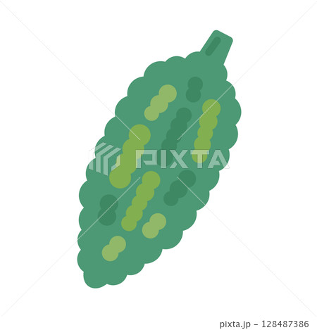 ゴーヤ　イラスト 128487386
