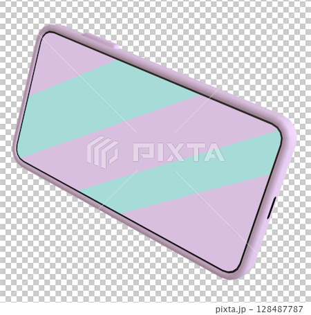 Pastel colored smartphones Pastel colored smartphones 128487787