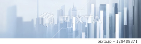 Business background. Real Estate Development and Investing. Financial Chart Indicators and Stock Market Graphs Overlaying City Skyscrapers. Double Exposure Perspective Banner. Cityscape and chart Business background. Real Estate Development and Investing. Financial Chart Indicators and Stock Market Graphs Overlaying City Skyscrapers. Double Exposure Perspective Banner. Cityscape and chart 128488871
