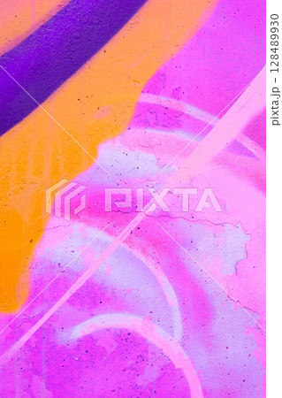 Vibrant Graffiti Wave in Neon Pink, Purple, Orange for 80s, 90s Aesthetic Vibrant Graffiti Wave in Neon Pink, Purple, Orange for 80s, 90s Aesthetic 128489930