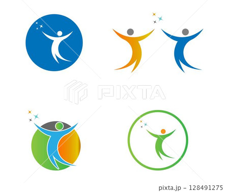 Healthy Life Logo Healthy Life Logo 128491275