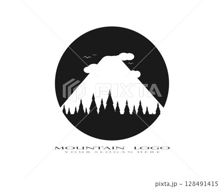 Mountains Logo Template Mountains Logo Template 128491415