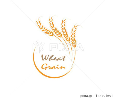wheat Logo Template vector 128491691