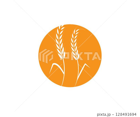 wheat Logo Template vector wheat Logo Template vector 128491694
