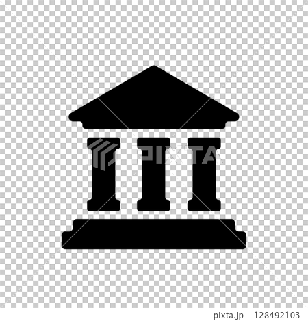 銀行のアイコン 128492103