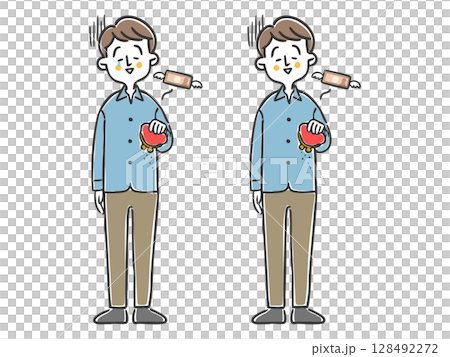 沒有錢的男人,全身,向量圖 沒有錢的男人,全身,向量圖 128492272