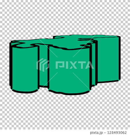 Handwritten_Azerbaijan_Khojavend_Vector_Isometric_Illustration 128493062