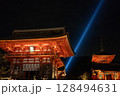 清水寺　ライトアップ 128494631
