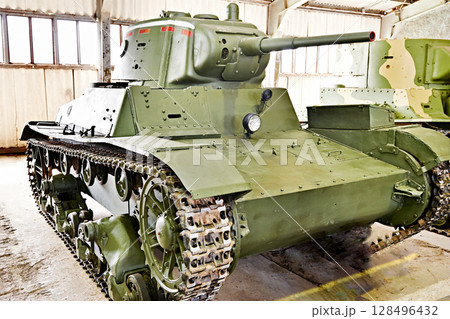 Soviet light infantry tank T-26 128496432