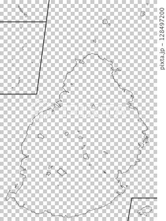 Blank map Mauritius Blank map Mauritius 128497200