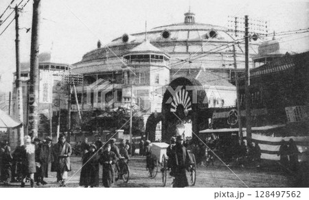 古写真　1914-1918年　東京　両国国技館 128497562