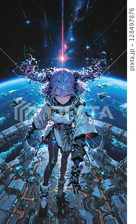 宇宙から見た地球 128497876