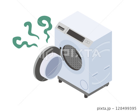 異臭がするドラム式洗濯機 128499395