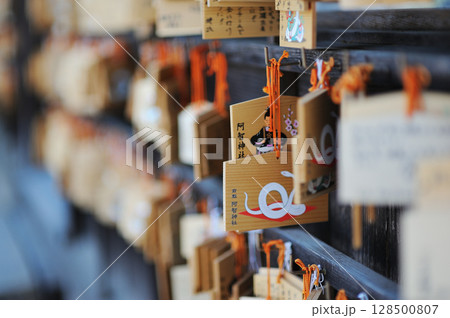 岡山県　倉敷市　阿智神社 128500807