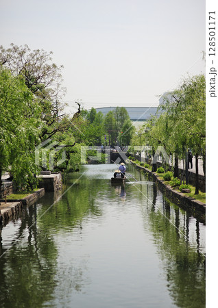 岡山県　倉敷市　倉敷美観地区 128501171