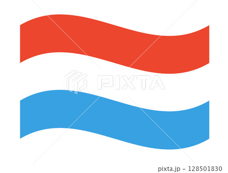 Beautiful Design of Waving Luxembourg National Flag Beautiful Design of Waving Luxembourg National Flag 128501830