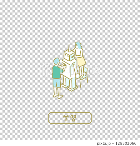 学習／先生のためのイラスト 128502066