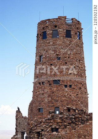 グランドキャニオンの歴史を見守る:デザートビュー・ウォッチタワー(イーストリム) グランドキャニオンの歴史を見守る:デザートビュー・ウォッチタワー(イーストリム) 128502192