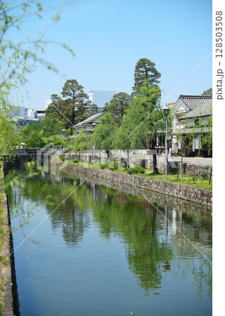 岡山県 倉敷市 倉敷美観地区 岡山県 倉敷市 倉敷美観地区 128503508
