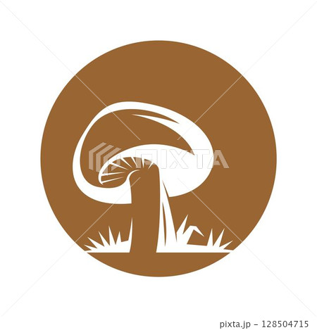 Mushroom logo icon design Mushroom logo icon design 128504715