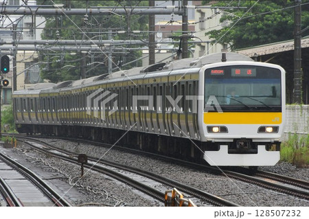 山手貨物線を走るE231系500番台ミツA518編成 東京総合車両センター入場 山手貨物線を走るE231系500番台ミツA518編成 東京総合車両センター入場 128507232