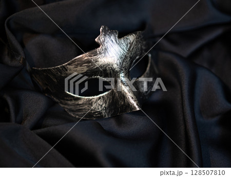 Carnival masquerade man mask, mysterious accessory for a party Carnival masquerade man mask, mysterious accessory for a party 128507810