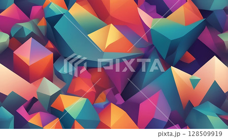 Harmony in Diffuse Gradients and Fragmentsのイラスト素材 [128509919] - PIXTA