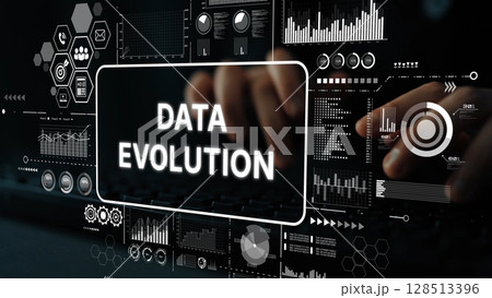 Digital Transformation of Information Technology with Data Evolution Concepts and Visualization Techniques. Asymptotic smart data analytic 128513396
