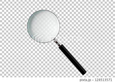 Magnifying glass on transparent background (png) Magnifying glass on transparent background (png) 128513571