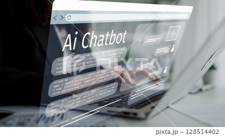 AI Artificial Intelligence Virtual Assistant for Smart Business Muxer 128514402